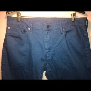 Levi’s urban commuter pant 36x32 Smurf blue